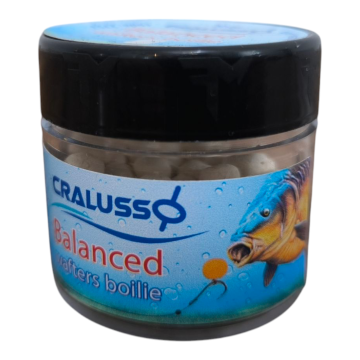 Tопчета Balanced Wafters Boilie Garlic (Чесън) 7x9 мм CR-2752 - Cralusso