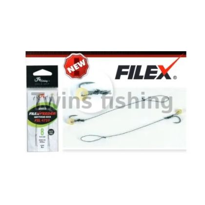 ПОВОД СЪС СИЛИКОНОВ РИНГ FIL FISHING METHOD RIG BRAID - 8