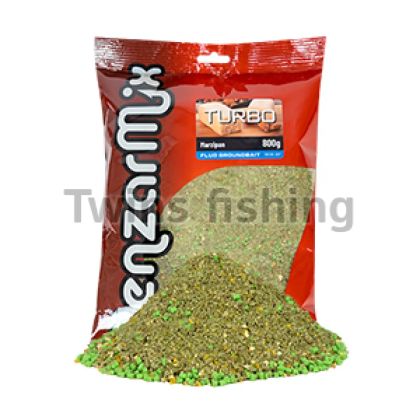 ЗАХРАНКА BENZAR FLUO TURBO GROUNDBAIT MARZIPAN 800гр.