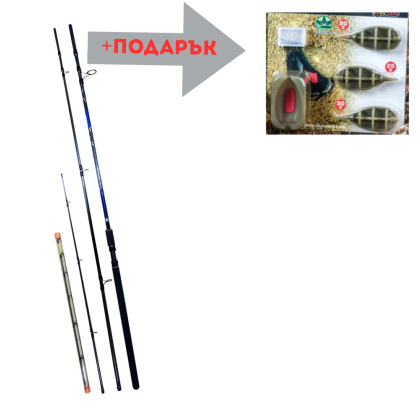 ФИДЕР ВЪДИЦА KAIDA LEVEL FEEDER 3.90м. 50-150гр.