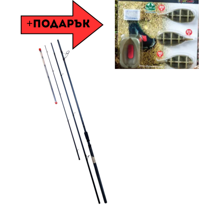 ФИДЕР ВЪДИЦА KAIDA INSPIRON FEEDER 4.20м. 180гр.