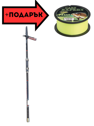 Прът Zaffira Tele Carp RT 2.70 м 30-80 г WJ-ZFD27080RT - Jaxon
