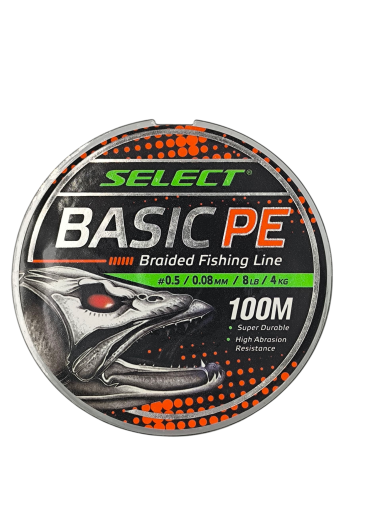 4 Нишково влакно Basic PE 100 м Dark Green #0.5/ 0.08 мм - Select