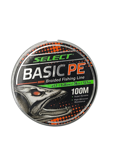 4 Нишково влакно Basic PE 100 м Dark Green #1.7/ 0.20 мм - Select