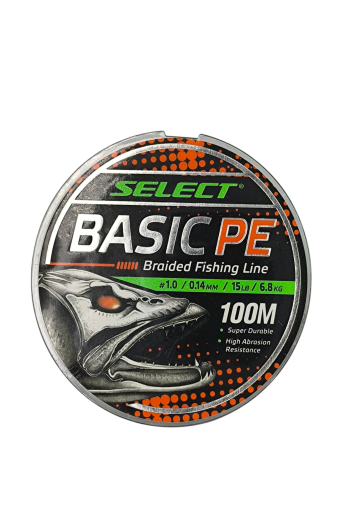 4 Нишково влакно Basic PE 100 м Dark Green #1.0/ 0.14 мм - Select