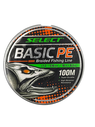 4 Нишково влакно Basic PE 100 м Dark Green #1.2/ 0.16 мм - Select