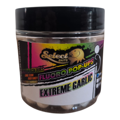 Tопчета Pop-Up Fluoro White Extreme Garlic 15 мм SO3315W - Select Baits