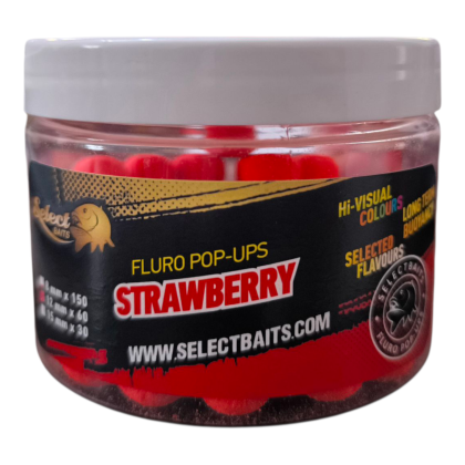Tопчета Pop-Up Red Strawberry 12 мм - Select Baits