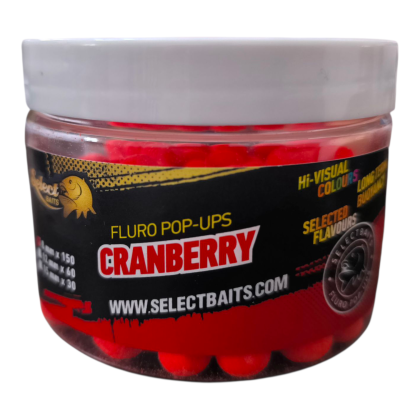 Tопчета Pop-Up Red Cranberry 12 мм - Select Baits