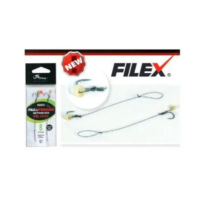 ПОВОД СЪС СИЛИКОНОВ РИНГ FIL FISHING METHOD RIG BRAID - 8