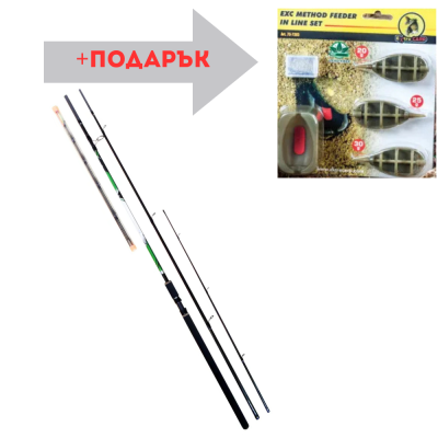 Фидер Въдица KAIDA LEVEL FEEDER 3.60м (40-120гр)