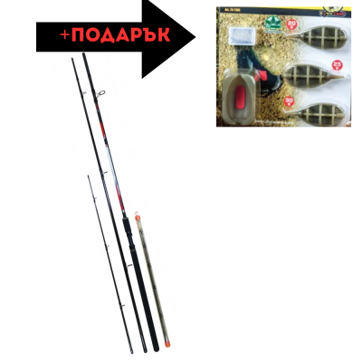 ФИДЕР ВЪДИЦА KAIDA LEVEL FEEDER 3.90м. 60-180gr.