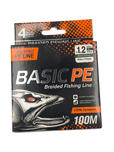 4 Нишково влакно Basic PE 100 м Dark Green #1.2/ 0.16 мм - Select