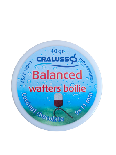Tопчета Balanced Wafters Boilie Coconut-Chocolate/ Кокос-Шоколад 9x11 мм CR-2757 - Cralusso