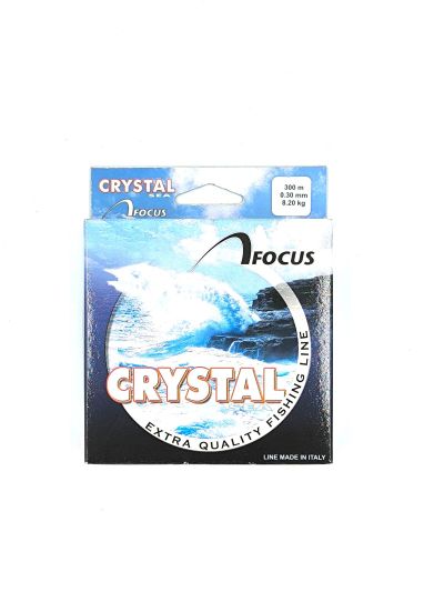 ВЛАКНО ЗА МОРСКИ РИБОЛОВ FOCUS CRYSTAL 0.30мм. 300м.